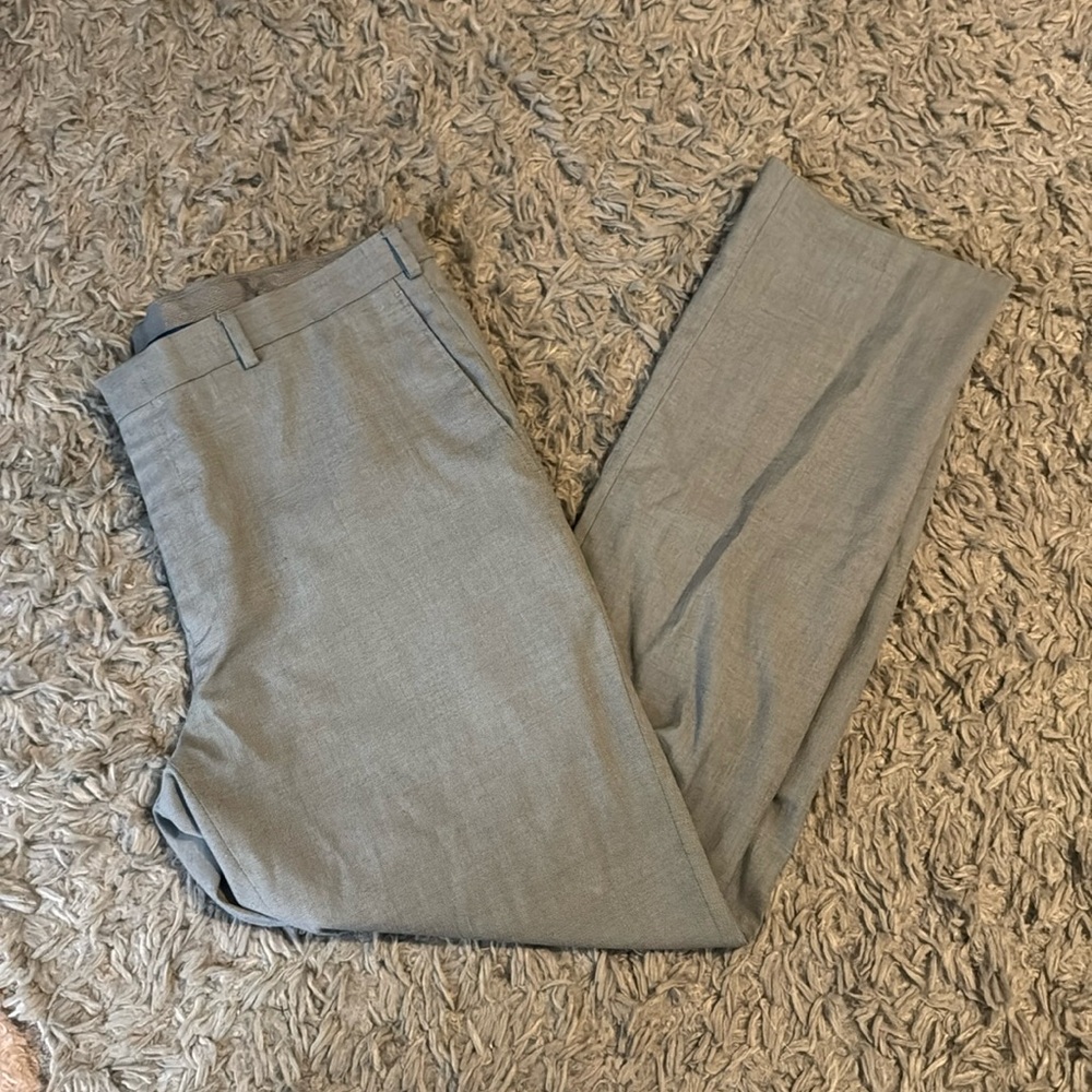Apt. 9 Grey Slim Fit Dress Pants